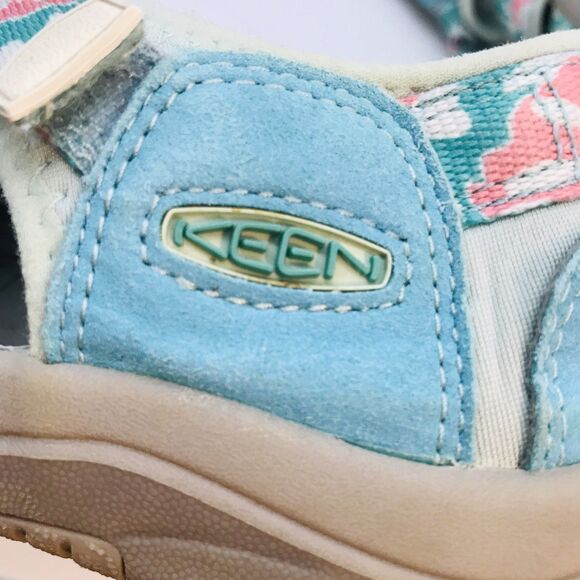 Keen Newport H2 Aqua Pink Camo Hiking Shoes Big Kids 3 Sports Sandals 1026276 - Picture 12 of 12